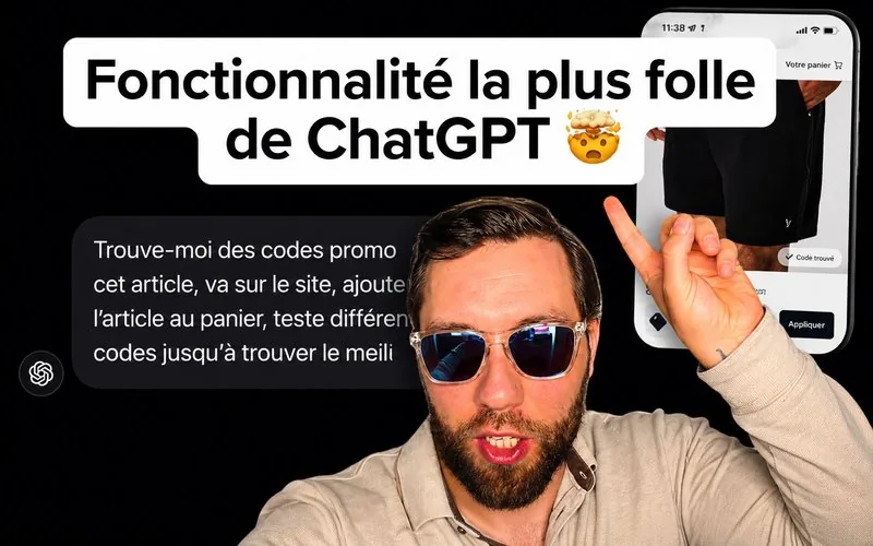 Fonctionnalité la plus folle de ChatGPT — codes promo en 60 secondes