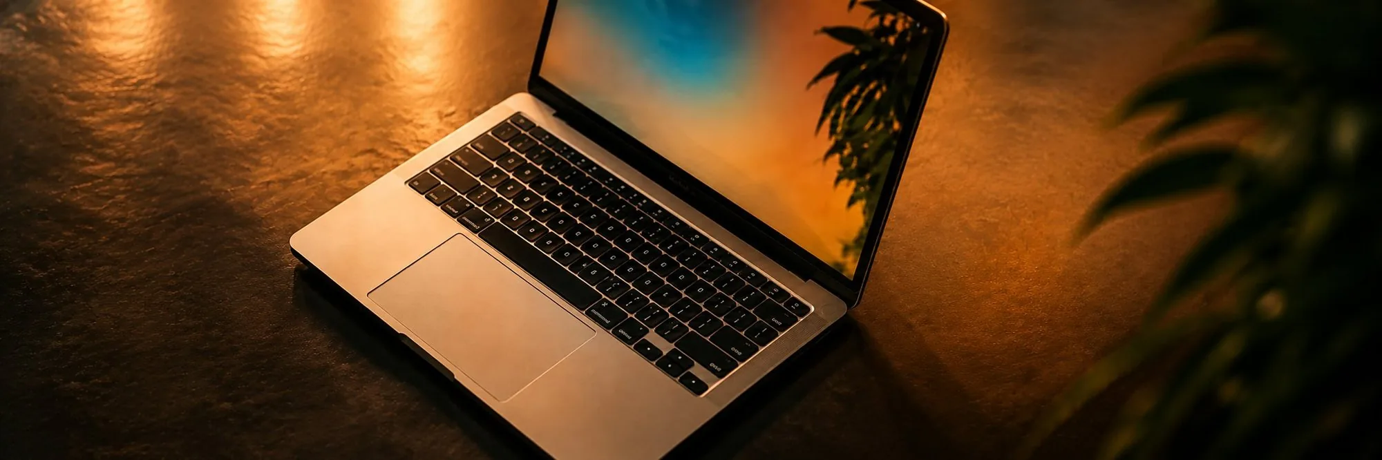 MacBook Pro avec écran allumé — outils IA